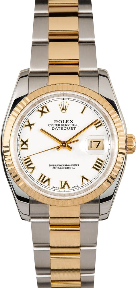 man's rolex oyster perpetual datejust watch|rolex two tone datejust 36mm.